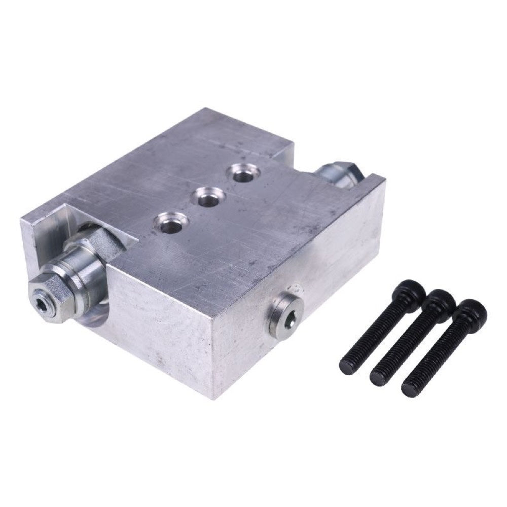 Rotary Actuator Counter Balance Valve 26554 compatible with Helac L10-3.0 L10-5.5 L10-9.5 L10-15 L10-25 L20-4.5 L20-8.2 L20-15 L20-25